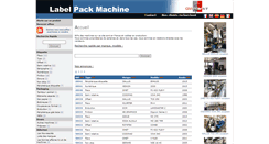 Desktop Screenshot of labelpackmachine.com